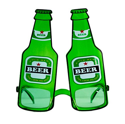 Imagen 2 de Botellas de cerveza verde gafas [gafas]