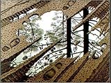 Puddle - Artist: M.C. Escher - Art Print Poster Size: 25.50 by 21.75 inches