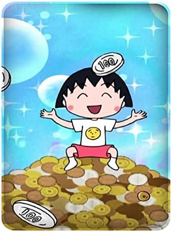 KaleyArt plush fleece blanket Chibi Maruko-chan-8 custom fashion blankets size for 58x80inches