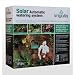 Irrigatia SOL-K12. The Fully Automatic Solar Drip Watering System. For use with rain water butts & tanks, this unique garden watering and irrigation system pumps water up to 5m above the water source to accurately irrigate hanging baskets, greenhouses, raised beds, pots and allotments. It's great for tree and shrub establishment too. Keeps your plants watered when you are on holiday. Can be used during the hosepipe ban.