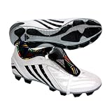 51J4kf9SMWL. SL160  Adidas Absolado Power Swerve TRX Firm Ground Football Boots   Black/Running White/Predator Red   Kids
