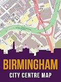 Birmingham, England City Centre Street Map