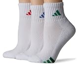 adidas Womens Variegated 3-Pack Quarter Sock
