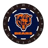 NFL Chicago Bears Bristle Dart Board With Darts And Flights