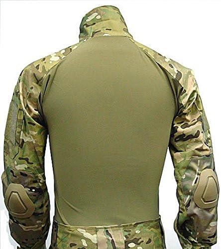 Stand United Tactical Combat Shirt w/ Elbow Pads Multicam (MULTICAM, X-LARGE)
