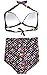 Simplicity® Women's Vintage 50s High Waist Bikini Swimsuit Set