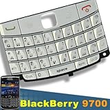 ORIGINAL GENUINE OEM BRAND NEW BLACKBERRY BOLD 9700 WHITE QWERTZ KEYBOARD K ....