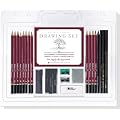 Studio Series 26-Piece Sketch & Drawing Pencil Set (Artist's Pencil and Charcoal Set)