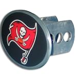 Tampa Bay Buccaneers Oval Metal Hitch Cover