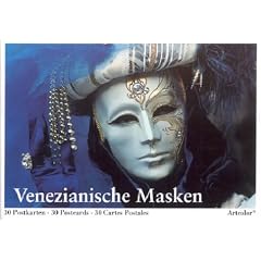 Venezianische Masken. 30 Postkarten /30 Postcards /30 Cartes Postales