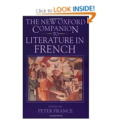 The New Oxford Companion to Literature in French