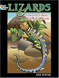 Lizards Stained Glass Coloring Book (Dover Pictoral Archive Series)