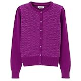 Girls' Cherokee Button-Front Cardigan - Purple