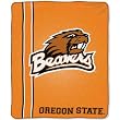 Oregon State Beavers NCAA Royal Plush Raschel Blanket (Jersey Mesh Series) (50x60")"