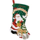 Bucilla Christmas Feast Stocking Kit [Warning: Choking hazard small parts]