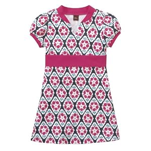 Tea Collection Diamond Mandarin Dress, Indigo