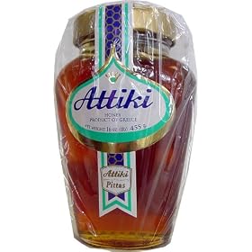 Attiki Greek Honey 16 Oz Jar by Attiki