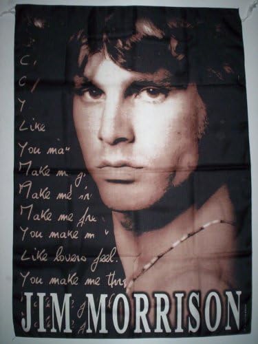 DOORS JIM MORRISON 5x3 Feet Cloth Textile Fabric Poster