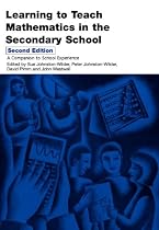 Learning to Teach Mathematics in the Secondary School (Learning to Teach Subjects in the Secondary School)