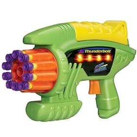 T-UP GADGETS - THUNDERBOLT GUN + GADGETS - TRUE UTILITY - CASH STASH (Gadgets jeu et jouet pack bundle)