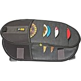 Case Logic RBNV-20 - Visor CD holder for CD/DVD discs - 20 discs - nylon - gray, black