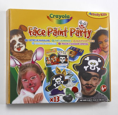 Childrens Toyshop  Toys : Crayola Face Paint Party Kit