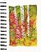 Birches II Blank Journal & Sketch Book