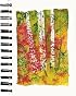 Birches II Blank Journal & Sketch Book