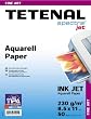 Aquarel Artist Weave Inkjet Paper, 230 gm, Heavyweight, Semi Matte Surface Finish, 50 sheets, 8.5" x 11"