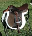 European 19" Eventing Saddle with German type riding seat