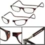 CliC Adjustable Front Connect Reader, 3.00 Strength, Tortoise Frame