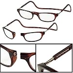 CliC Adjustable Front Connect Reader, 3.00 Strength, Tortoise Frame