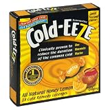 Cold, Flu & Cough Treatment Supplies item: Cold-Eeze Cold Drop Lozenges, Honey Lemon, 18-Count Bags (Pack of 4)