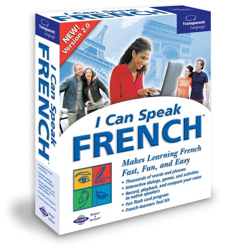 Software: I Can Speak French Version 2  PC & Mac 
