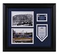 New York Yankees - Yankee Stadium 1923 and 2008 - Framed 5x7 Photographs with Cut Out