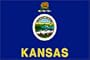 Kansas State Flag Nylon 3 ft. x 5 ft.