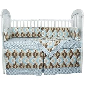 4 Piece Crib Bedding Set 