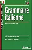 Bordas langues : Grammaire italienne