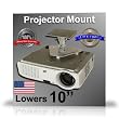 Projector-Gear Projector Ceiling Mount for EPSON PowerLite W7 with 10