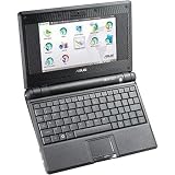Asus Eee PC 4G (7-inch Screen, 800 MHz Intel Celeron Processor, 512 MB RAM, 4 GB Hard Drive, Linux Preloaded) Galaxy Black