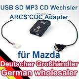 Produkt-Bild: ARCS DIGITAL MUSIC BOX V2 Lite USB SD MP3 CD Wechsler CDC Adapter f&uuml;r Mazda