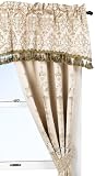 Waterford Meghan Scalloped Valance, Ivory