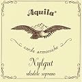Aquila 4U Ukulele SOPRANO Regular Tuning, Key of C - GCEA (Nylgut)
