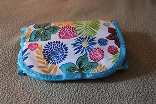 Sparkling Pumpkin 11 Piece Crochet Hook Set With Case - Soft Handles & Easy Grip with Ergonomic Handles In A Floral Case