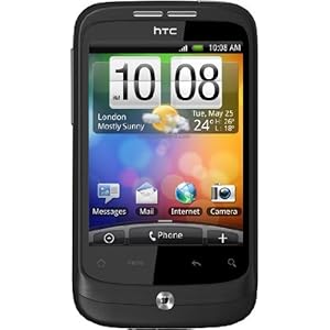 best deal Luxury Watch HTC Wildfire A3333 Unlocked GSM SmartPhone with Android OS, 5 MP Camera, Wi-Fi, and Touch Screen--International Version with No US Warranty (Black) online shop