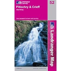 Pitlochry to Crieff (Landranger Maps)