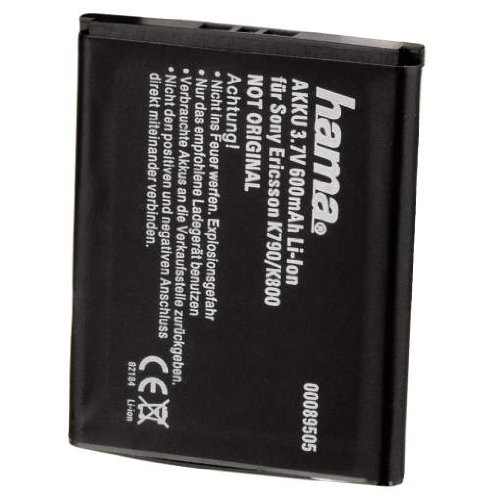 Hama Akku 600 mAh, Li-Ion f&uuml;r Sony Ericsson Preisvergleich