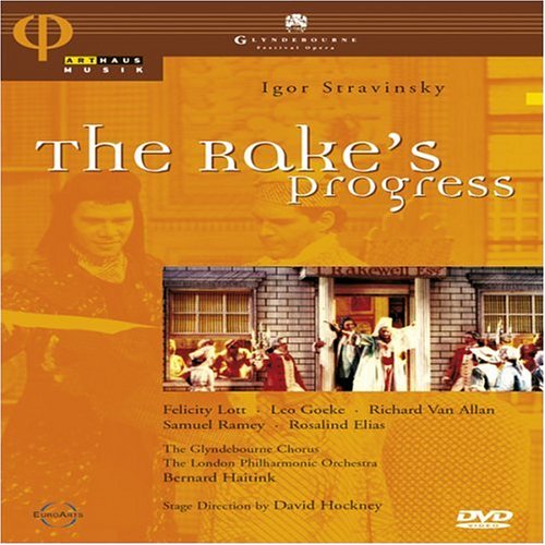 CD-Charts  DVD : Stravinsky - The Rake's Progress / Lott, Goeke, Ramey, Elias, van Allan, Haitink, Glyndebourne Opera