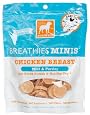 Dogswell Breathies for Dogs, Chicken Breast Minis, Mint & Parsley, 5-Ounce Pouches (Pack of 6)
