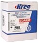 Kreg SML-C250B-250 Blue-Kote Weather Resistant Pocket Hole Screws - 2 1/2", #8 Coarse, Washer Head, 250 count